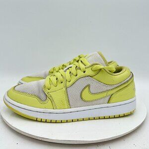 Nike Air Jordan 1 Low Women Size 8 DH9619-103 Limelight White Training Shoes